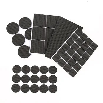 

Adhesive Rubber Anti-Skid Scratch DIY Resistant Furniture Feet Floor Protector Pads Table Legs Stools Chairs Protection Mats New