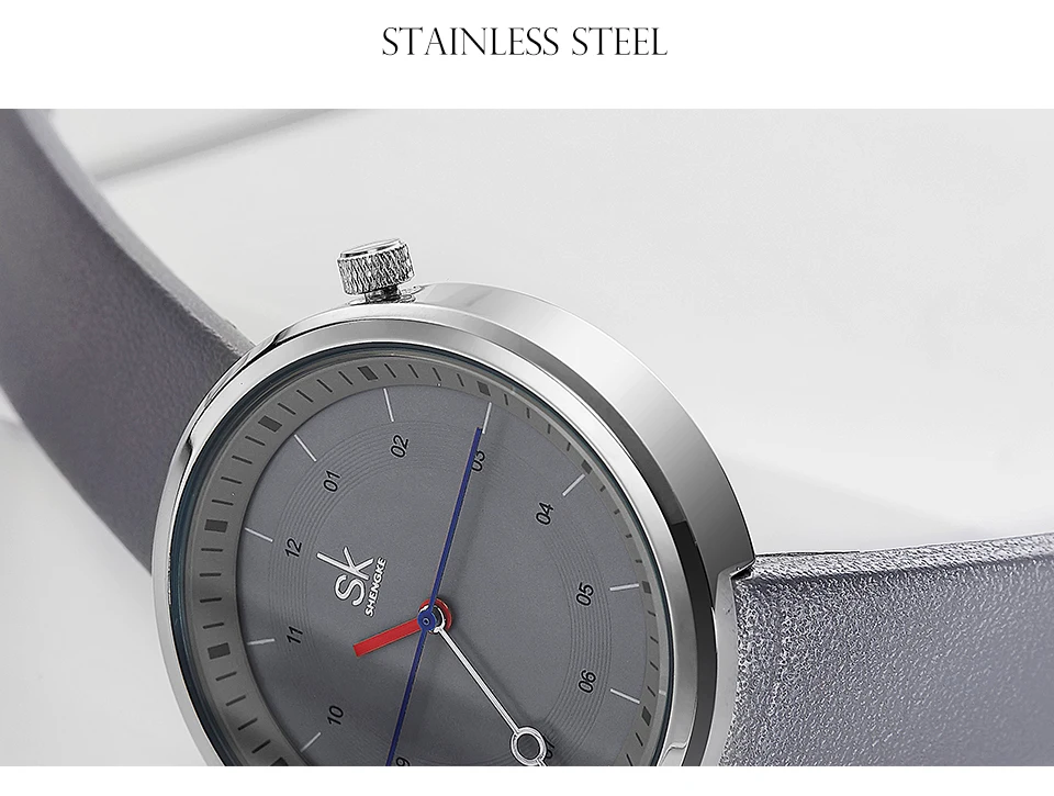 Shengke брендовые модные кожаные часы женские креативные кварцевые часы Reloj Mujer SK женские наручные часы женские часы# K8044
