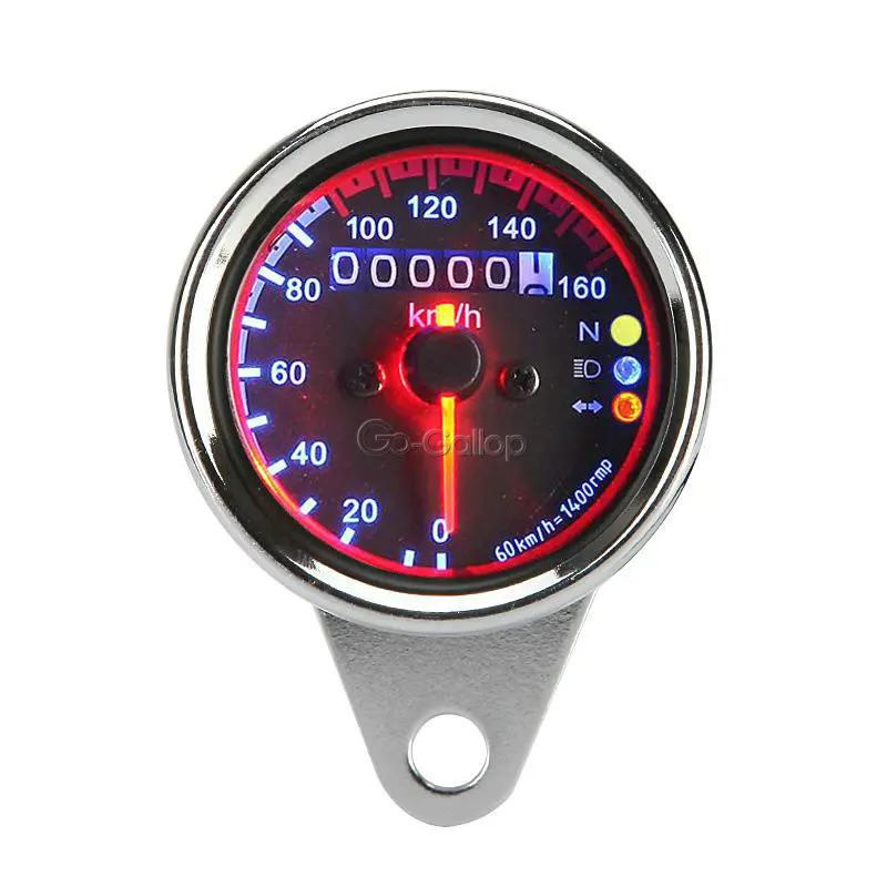 Светодиодный мотоцикл с двойной подсветкой Speedmeter для Honda CB Shadow Spirit VT 750 1100/для Yamaha