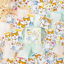 45 шт./компл. футболка с толстым котом; закладки свежий милый книги маркер страницы студенческие канцелярские принадлежности для школьных канцелярских товаров