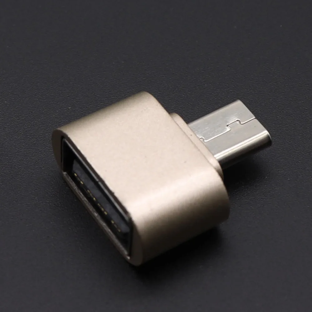 Micro USB OTG адаптер OTG кабель конвертер для мобильного телефона игры фильм USB флэш-накопитель мышь Keyboaed кард-ридер серебро золото - Цвет: A