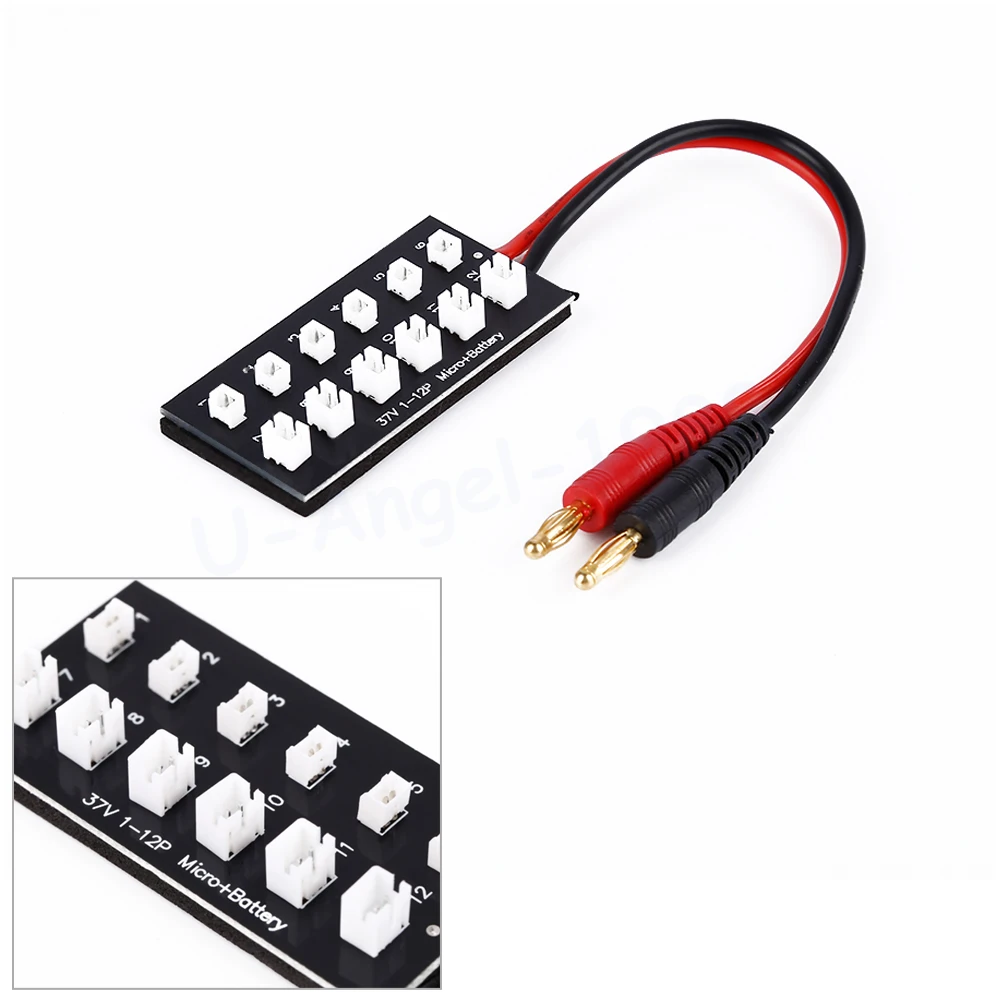 

1pcs 3.7V lipo Battery Mini Toys Battery Parallel Charging Board Panel For Rc Toy