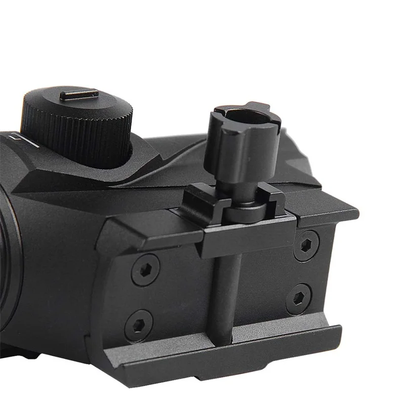 Tactical 1.5 MOA QD Red Dot Sight with Riser Mount 10 Brightness Settings fit Picatinny Rail for Hunting Airsoft (17)