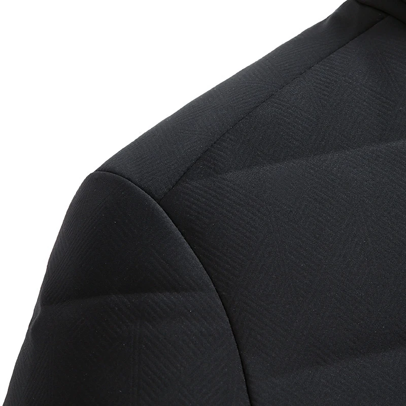 Муди Для мужчин 90% Пуховики на белом утином пуху толще Супер Теплый Slim Fit Пуховое
