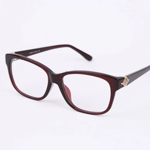 Модные брендовые винтажные очки, оправа, очки по рецепту, женские очки, прозрачные очки, оптическая оправа oculos de grau 04080 - Цвет оправы: wine red