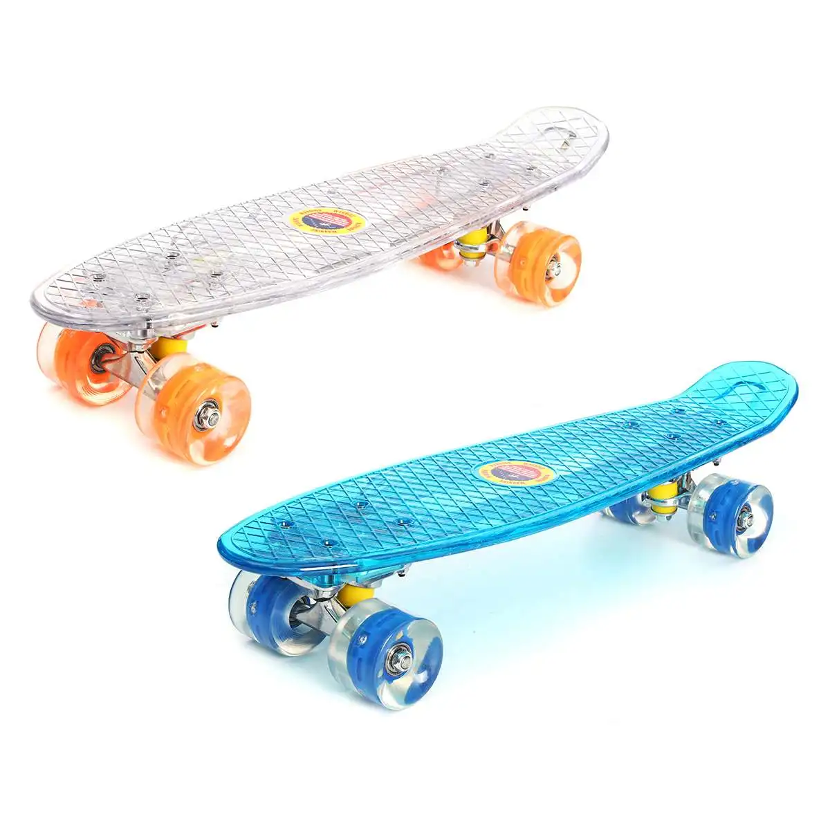 

LED Penny Style Flashing Single Warped Four Wheel Skateboard Teenagers Kids Baby Happy Gift Shining Skateboard
