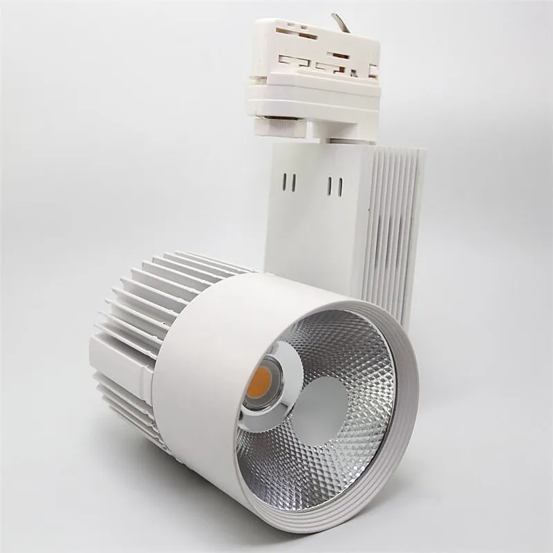 Spotlight para Sapatos de Roupas o Envio Gratuito de 35 Faixa 2 Fios 3 4 Trilho Pista Loja Comercial Lâmpada w Cob Led Luz 9 O envio gratuito de 35 w cob