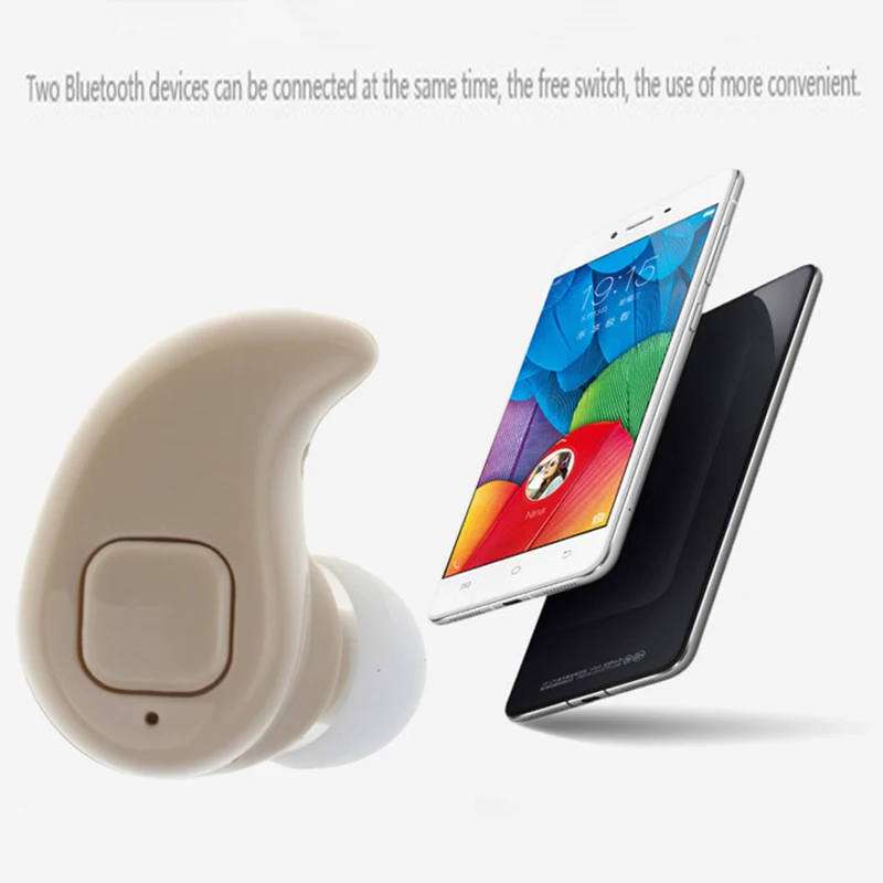 Kebidu Mini S530 Беспроводная Bluetooth стерео Спортивная гарнитура наушники для Iphone X 8 7 plus