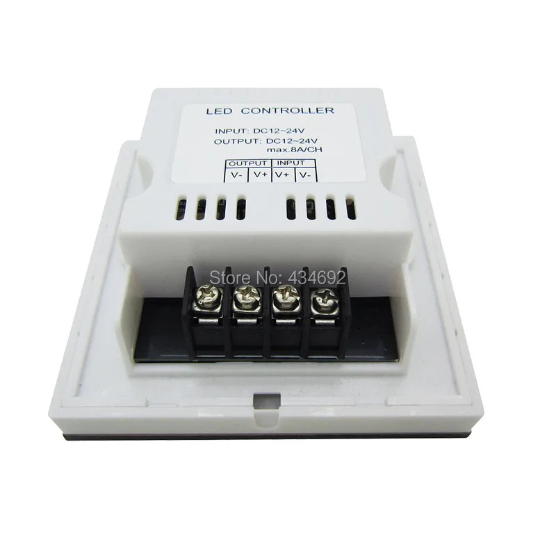 1 канал DC12-24V 3 сенсорная кнопка Стекло Панель LED контроллер Max 192 Вт