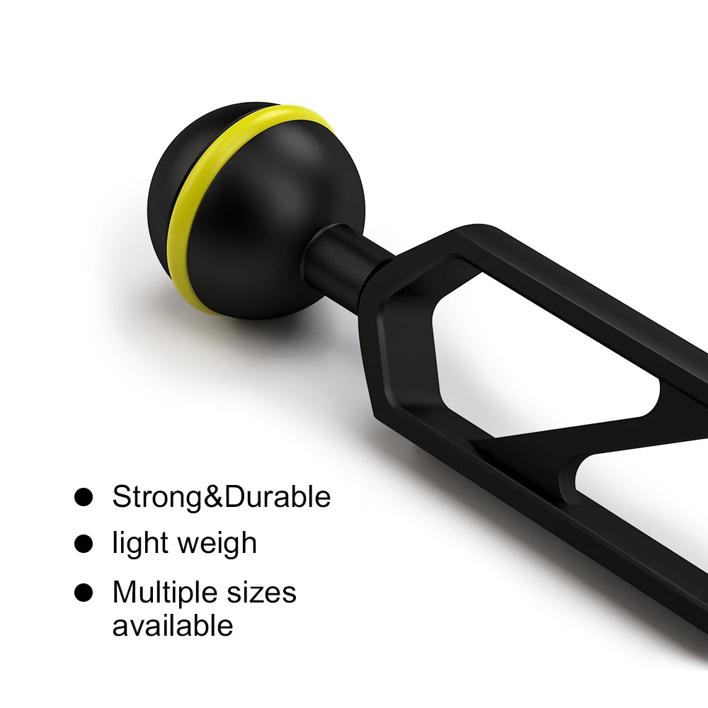Equipamento de Mergulho Sistema de Iluminação Essencial Fotografia Dual Ball Joint Braço Combinação Acessório Anlge Ajustável - Image 6