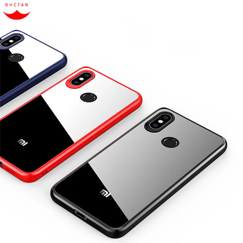 Для Xiaomi mi 8 чехол M8 Обложка Силикон ТПУ + акриловый прозрачный защищает назад