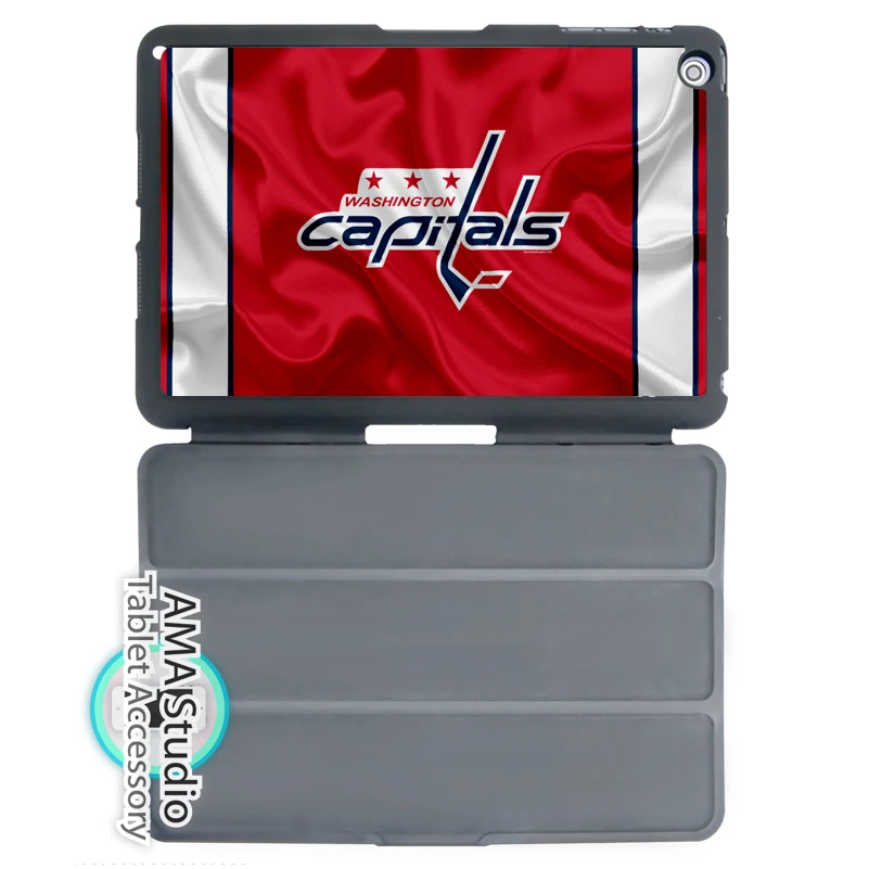Washingtan capitalz Хоккей Спорт Folio чехол для Apple iPad Mini 1 2 3 4 Air Pro 9.7 10.5 12.9 2016 2017 a1822 Новый|case for
