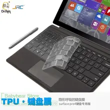 Для microsoft Surface Pro 3 4 Pro3 Pro4 12,3 ''13,5 Дюймов прозрачный ясный Ulrta тонкий нам макет пленка для клавиатуры из ТПУ кожи