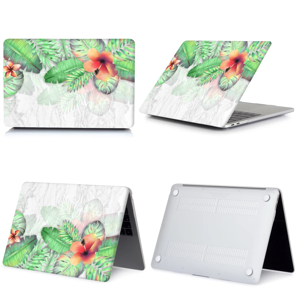 Жесткий Чехол для ноутбука Macbook Air Pro retina 11 12 13 15 сенсорный экран для Macbook New Air 13 A1932+ чехол для клавиатуры