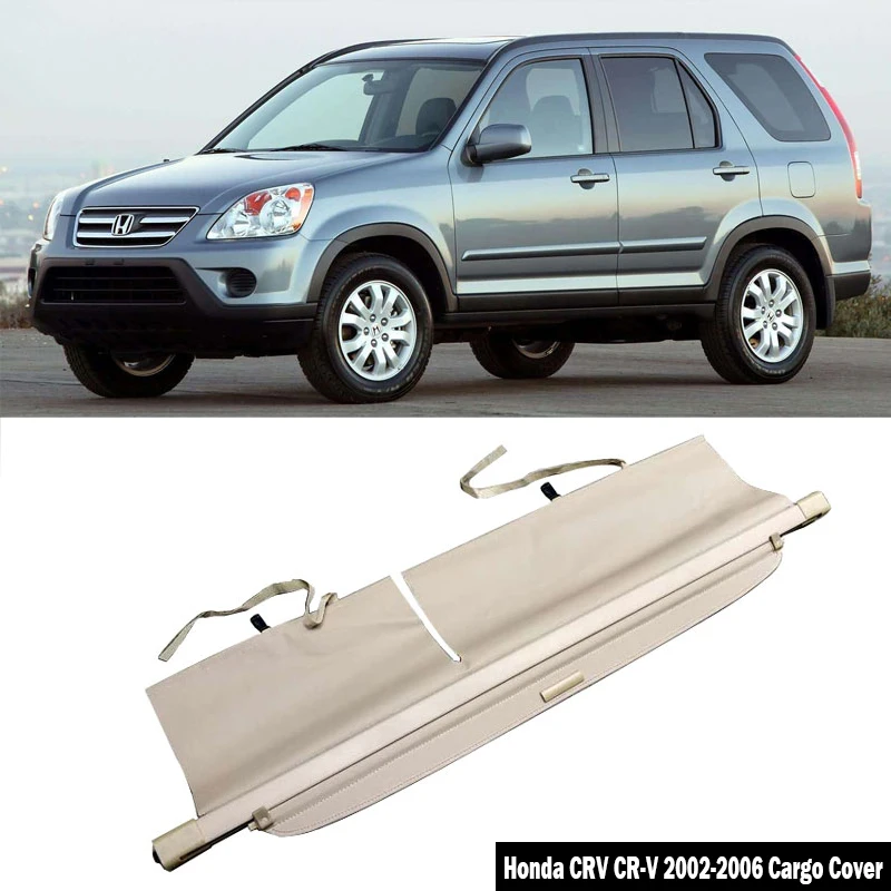 Задняя крышка для грузовика Honda CR V CRV 2002 2003 2004 2005 защитный экран багажника козырек
