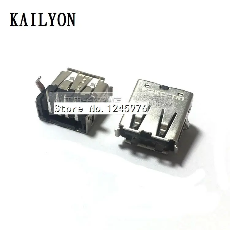 100pcs The USB interface of A type bending 90 degrees A