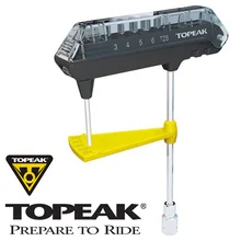 Topeak Combo Torq ключ, дюймовый стандарт& Набор бит 3-12Nm+ 3/4/5/6 мм, инструкция по эксплуатации на шестигранные ключи+ T-25 Torx bke Инструменты для ремонта велосипеда