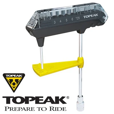 Topeak комбинированный торкский ключ и Набор бит 3 12 нм + / 4 5 6 мм шестигранные ключи