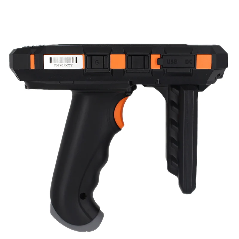 DT510 Rugged with Pistol Grip Portable Wireless Android Barcode Scanner Bluetooth 4G Wifi POS Terminal LF RFID UHF Reader PDA