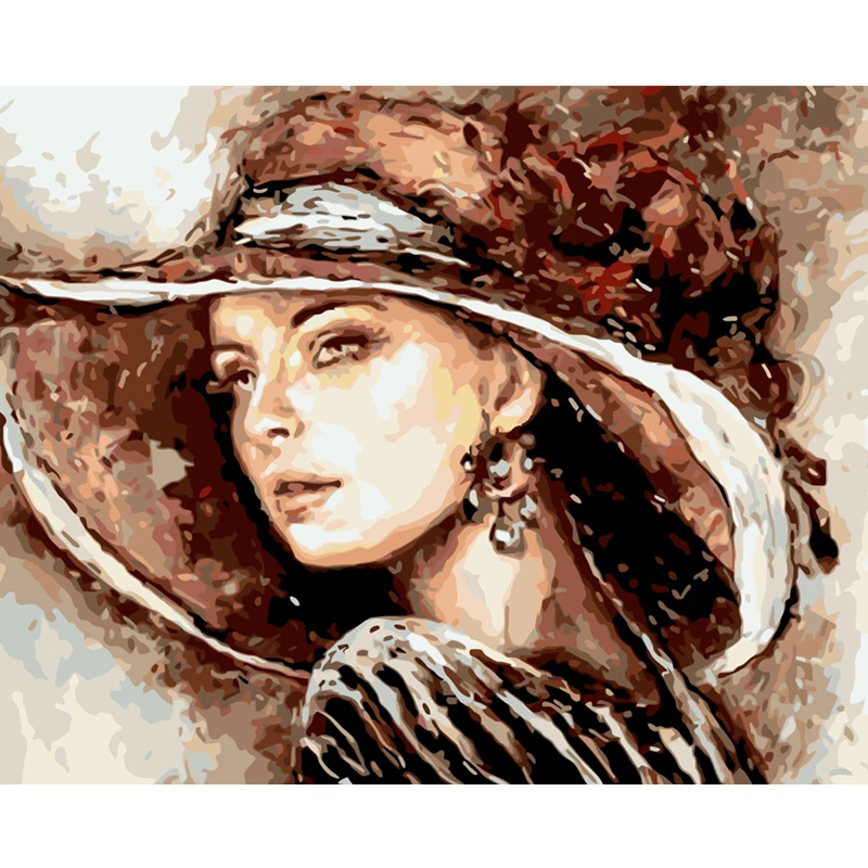 

Classical beauty Hand Made Paint High Quality Canvas Beautiful Painting By Numbers Surprise Gift Great Accomplishment