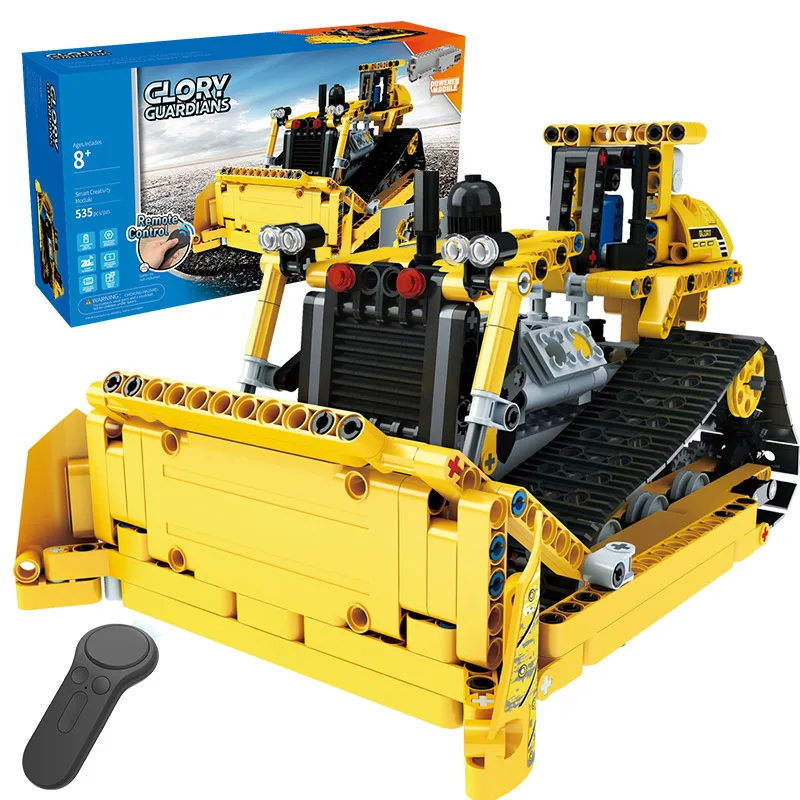 

Wireless Radio RC Remote Control legoingly Technic Engineering Machinery Assembled Vehicles Model Blocks Bricks Toys For Boys