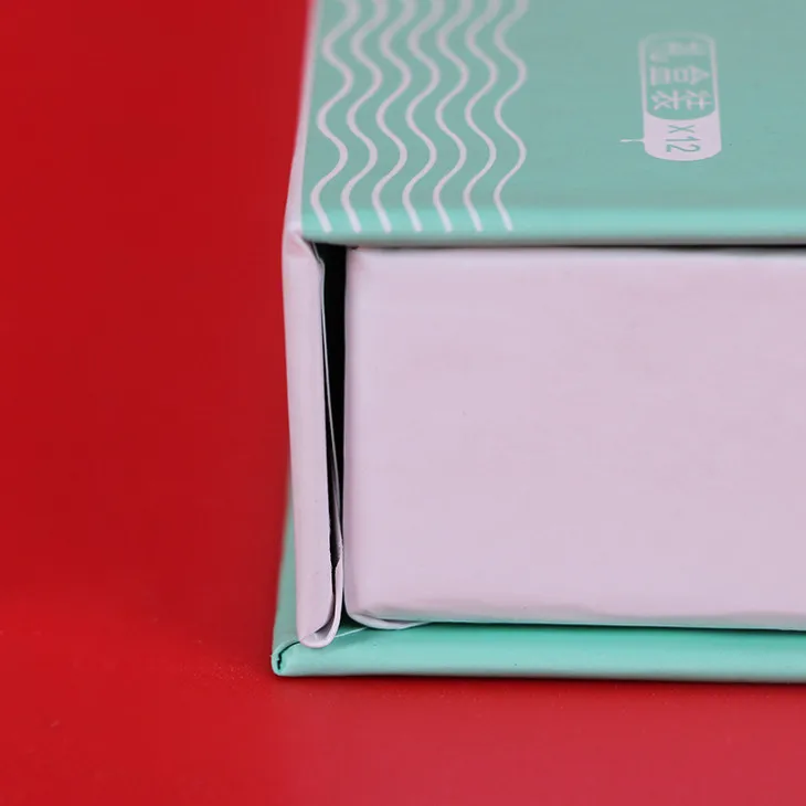 Sliding Drawer Gift Box / Custom small flat pack white sliding paper drawer gift box ... : Wig packaging hair extension drawer packaging.