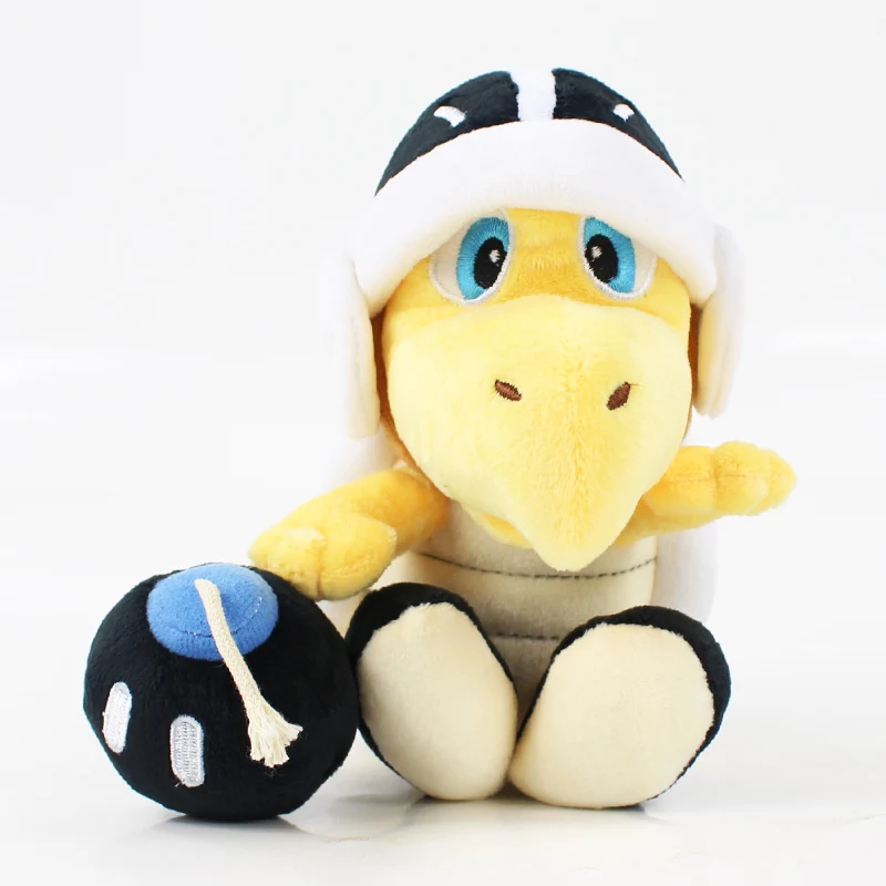 13 см 3 стиля Супер Марио Плюшевые игрушки мультфильм Koopa Troopa молоток бомба Бумеранг Черепаха мягкие животные куклы для детей подарок
