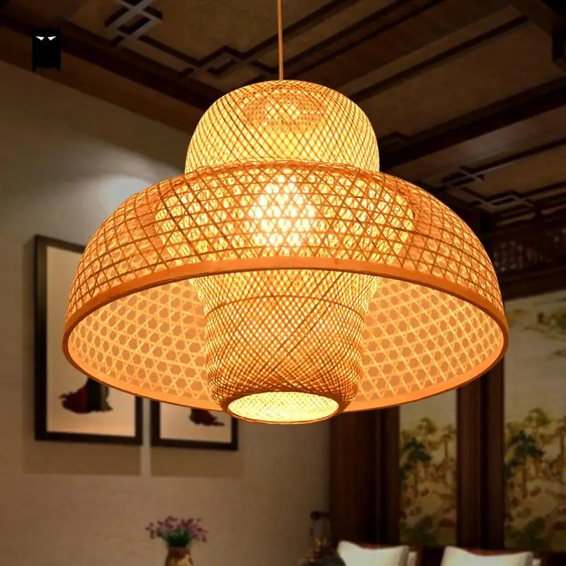 Us 295 0 Bamboo Wicker Rattan Castte Shade Pendant Light Fixture Handmade Craft Meditation Rustic Hanging Ceiling Lamp Ings Kitchen In Us 295 0 Bamboo Wicker Rattan Castte Shade Pendant Light Fixture Handmade Craft Meditation Rustic Hanging Ceiling Lamp Ings Kitchen In
