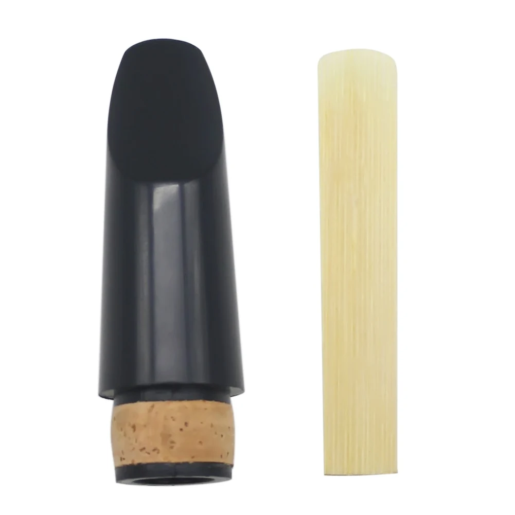 

Professional Clear Transparent Bb Clarinet Mouthpiece Bamboo Reed Musical Instruments Parts Accessories