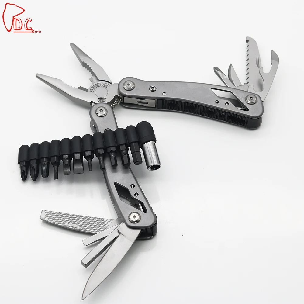 Dcbear High Quality Combination Plier Stainless 420 Folding Multi