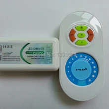 6 шт./лот сенсорный пульт дистанционного диммер 2,4G Wifi Поддержка контроллер одного цвета общий анод DC12-24V