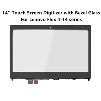 

FTDLCD 14'' Touch Screen Digitizer with Bezel Glass Panel Replace Laptop For Lenovo Flex 4-14 series 4-1435 80SC