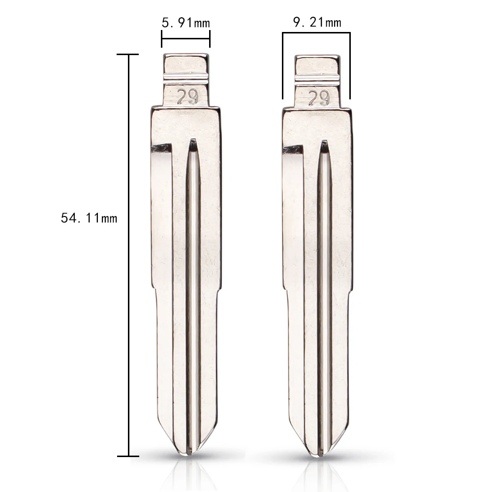 10pcs N ° 29 Chiave telecomando per Hyundai Sonata Santa fe Affinare -