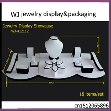 Новейший деревянный набор для демонстрации ювелирных изделий стенд витрина для кольцо браслет ожерелье кулон серьги держатель ювелирный магазин счетчик окон