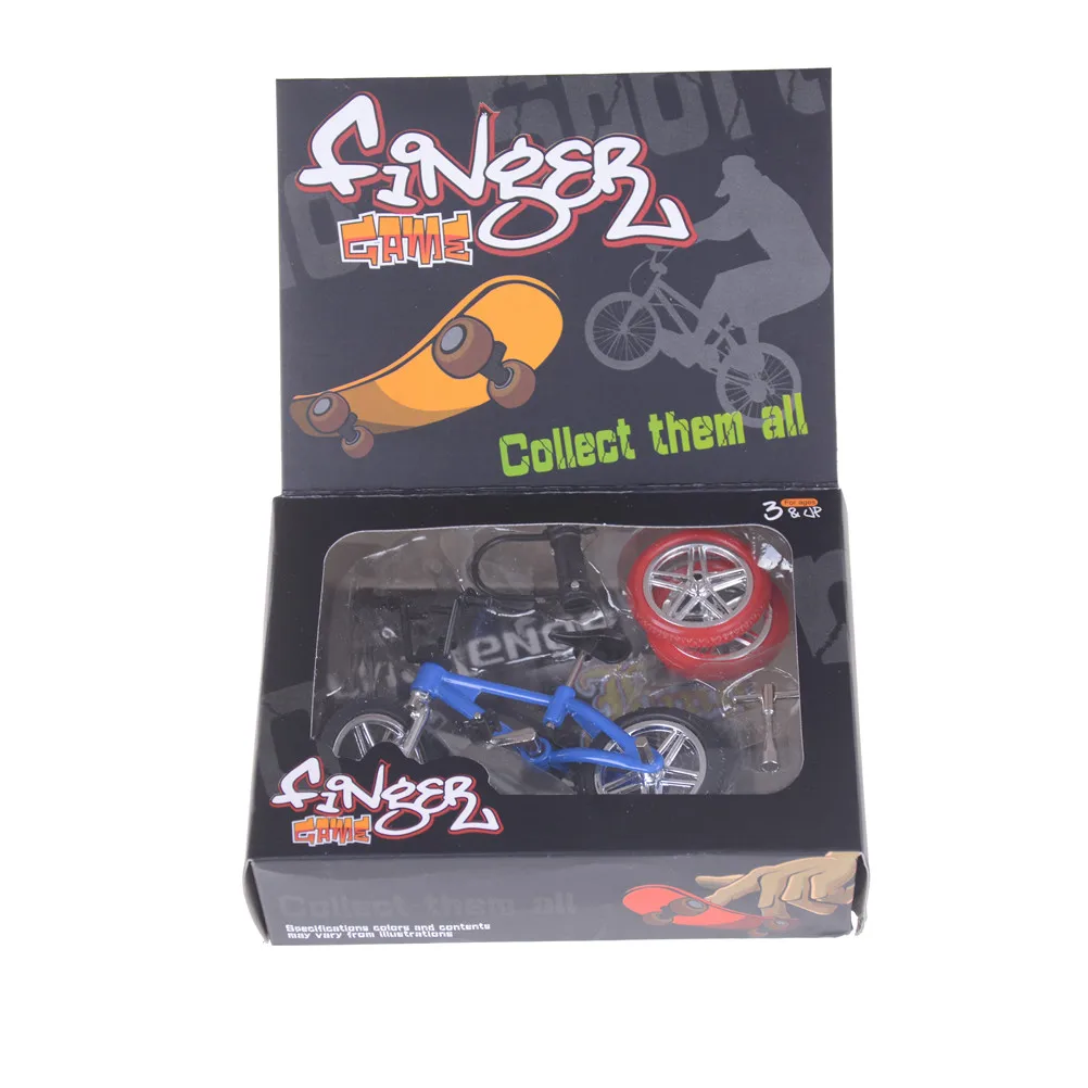 Мини Finger BMX велосипед Флик Трикс Finger Bikes игрушки Tech Deck гаджеты Новинка кляп игрушки для детей Подарки BMX модель велосипеда велосипед