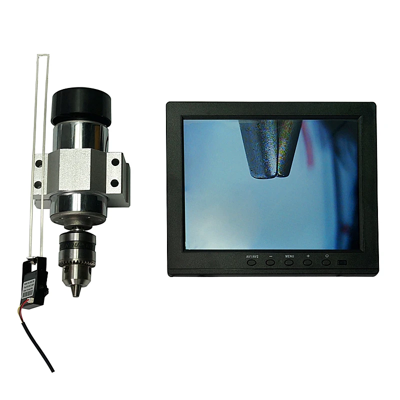 Универсальный ЧПУ профессиональный CCD камера микроскоп системы 1080 P с 7 дюймов монитор объектив CNC-соединитель для фрезерные машины