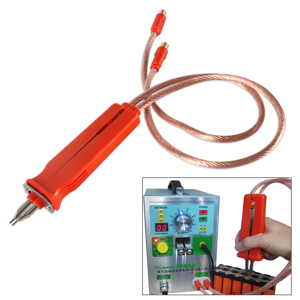 

SUNKKO HB-70B Battery spot welding pen-use polymer battery welding spot welder pen for 709 series spot welding machine