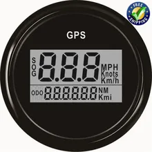 Auto Tuning Gauges 52mm Digital GPS Speedometers 0 999 Display Speed Indicators with GPS Antenna for