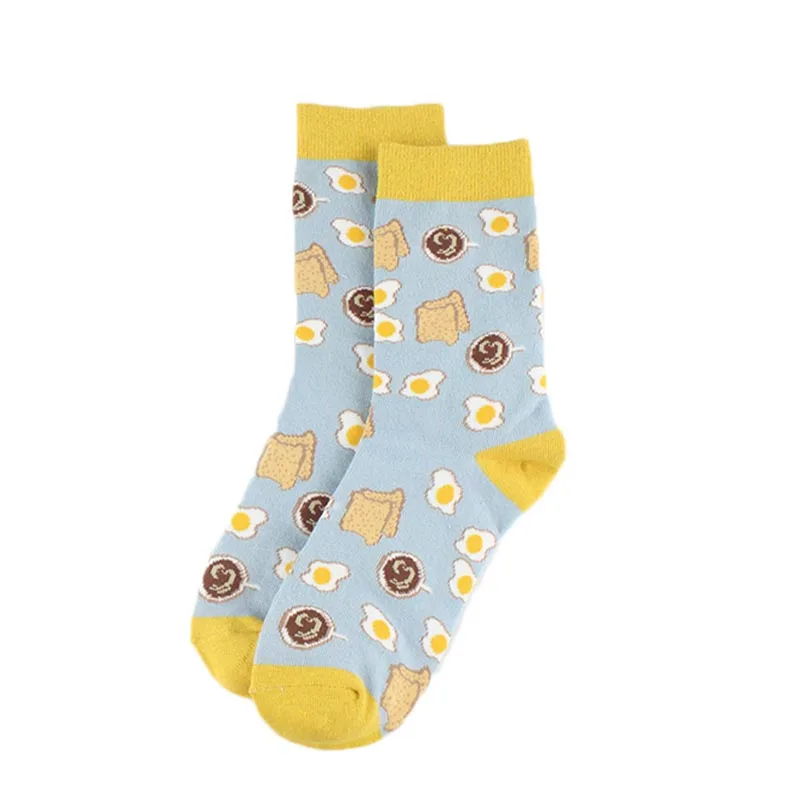 [COSPLACOOL]Harajuku Animal Funny Socks Food Pizza Cute Socks Women Divertidos Ice Cream Creative Sokken Crazy Chaussette Femme ugg socks