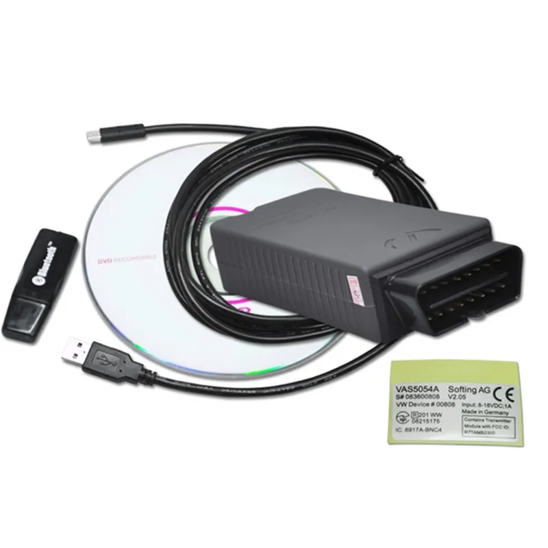 Диагностический прибор OKI Full Chip VAS 5054A ODIS 3.0.3 vas 5054a Bluetooth obd2 разъем для VW/Audi