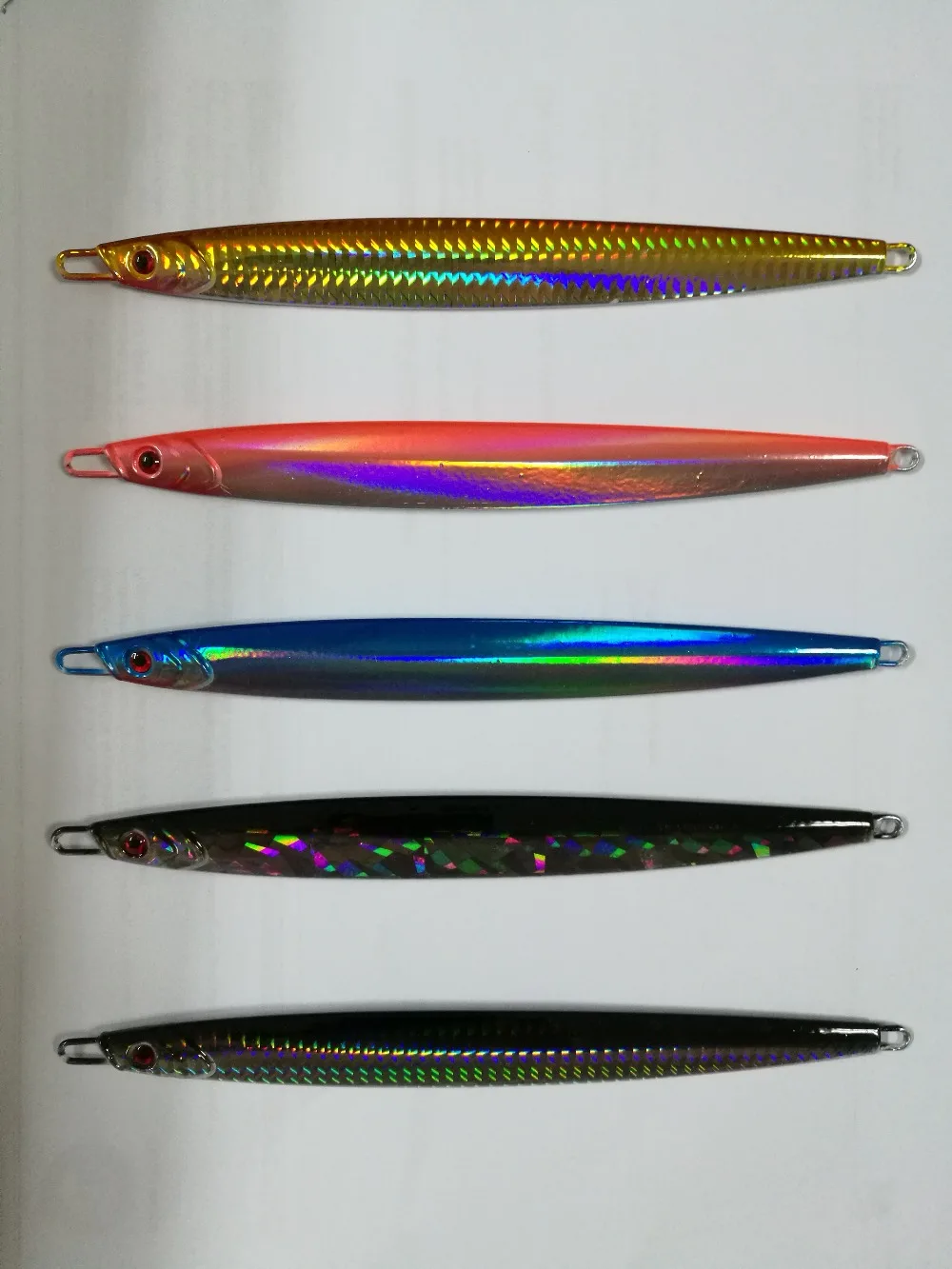 

SHEMADEE Artificial 3D Eyes Metal Fishing Lures Sinking Lead Fish Reflected Sea Fishing Wobbler Hard Baits 100/200/320g
