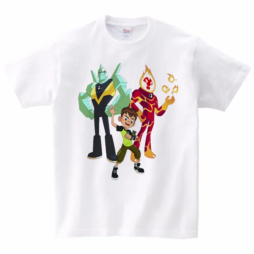 

Boys T Shirts Ben 10 Protector of Earth T-Shirts Clothing Cartoon Short Sleeved Shirt Boys Top Tees T-Shirts Children Clothing