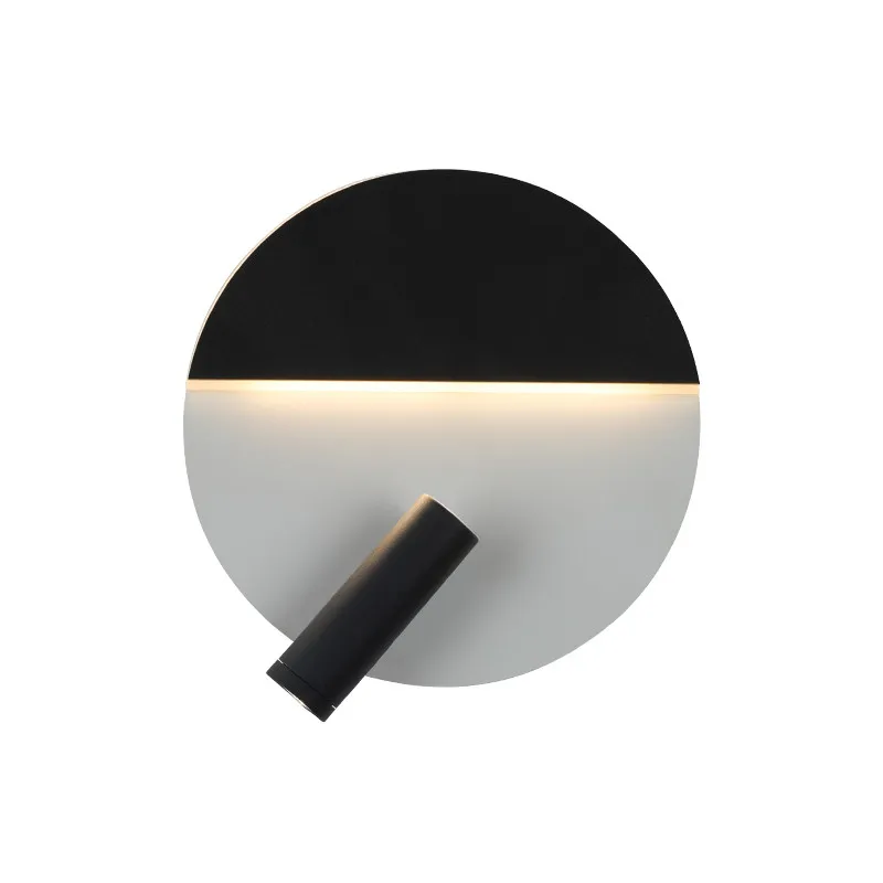 led wall light with spotlight reading lamp
