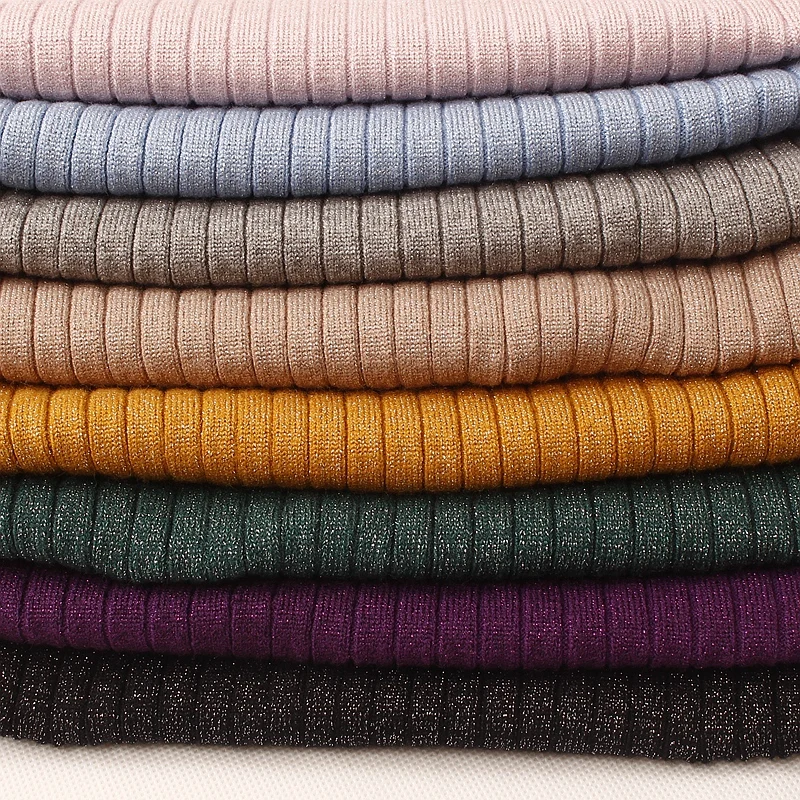 GIGOGOU высококачественный толстый Блестящий Женский пуловер, свитер, ребристые вязаные топы, облегающий женский свитер с v-образным вырезом на осень и зиму