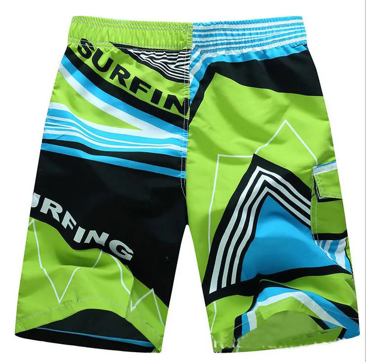 2016 HOT Quick Dry Men Shorts Brand Summer Casual Clothing Geometric Running  Shorts Men's Surf Board Shorts