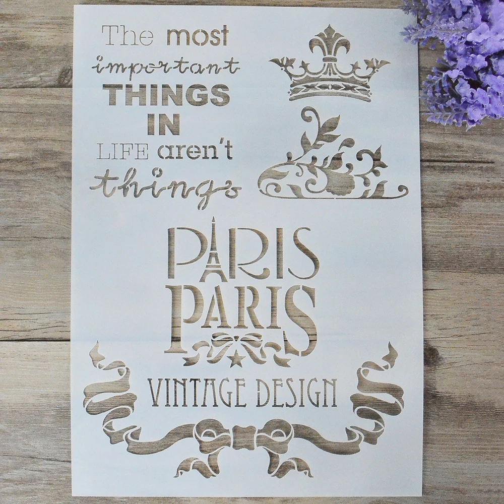 

DIY Craft Letter Alphabet Layering Stencils For Walls Painting Scrapbooking Stamping Stamp Album Decorative Embossing Paper Card