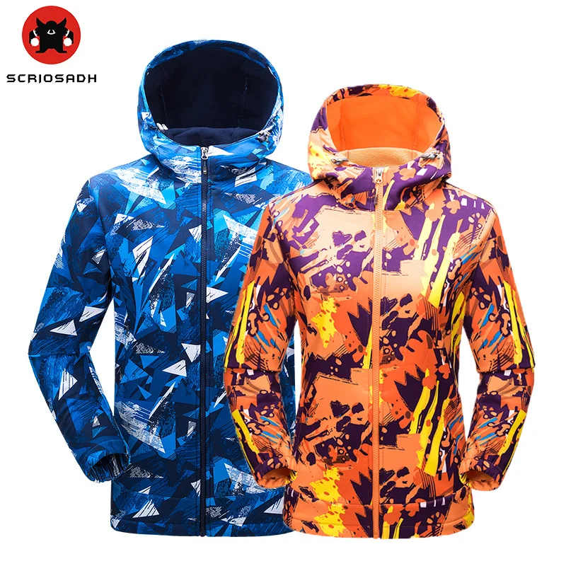 TECTOP Camouflage Soft shell Male Female Jacket Outdoor Waterproof Windproof Thermal Sports Climbing Hiking Fishing | Спорт и