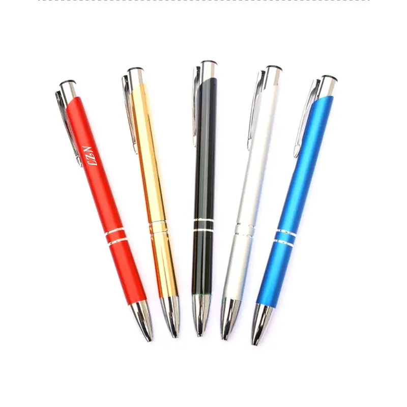 Design do Logotipo da Empresa Gravado de Metal Personalizado com Seu Logotipo e Site e entre em Novo Presente Idéias Laser Canetas 10 Pcs Muito Contato Lzn 7 10 pcs muito Personalizado Com Seu Logotipo e site e entre em Contato
