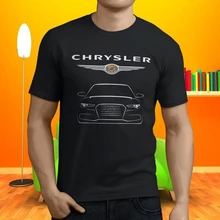 Chrysler 300C Hemi Srt8 V8 седан автомобиль Мужская и Черная Футболка размер S 3Xl