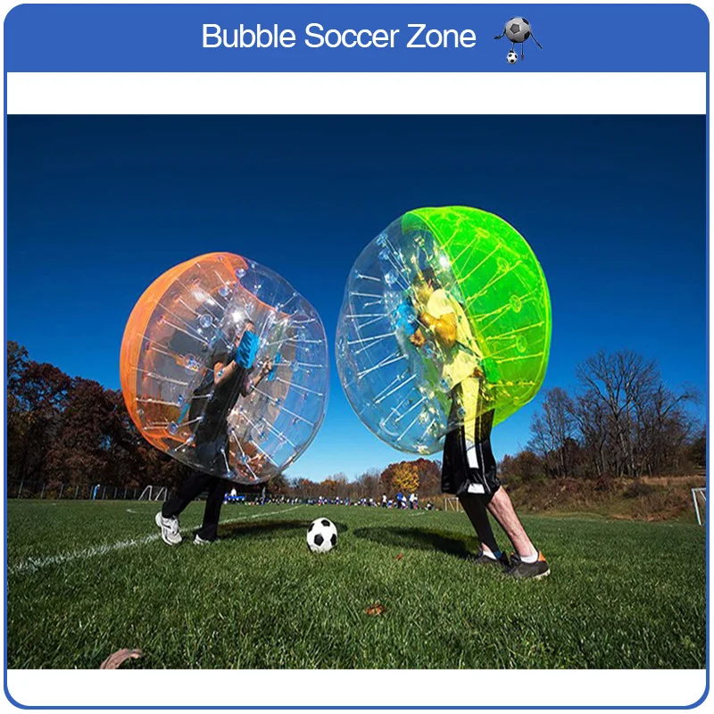 Воздушный шар мяч для футбола бампер гигантский человеческий тело футбольный надувной мяч пузырь костюм для футбола для продажи
